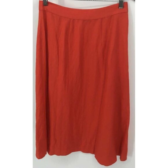 Ann Taylor Loft Midi Skirt Size 6 A-Line New - Picture 3 of 6
